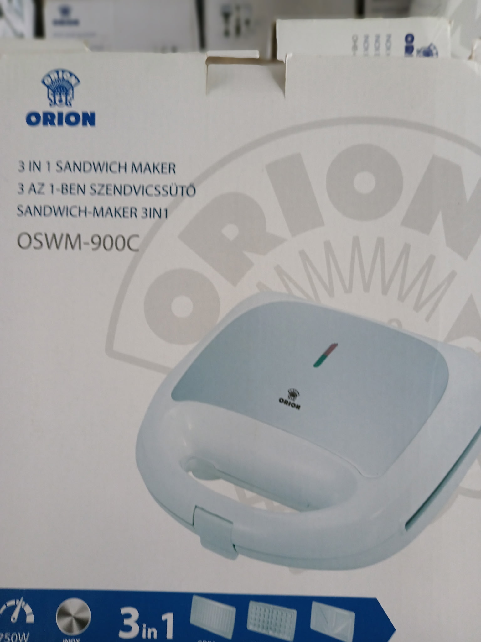 orion oswm 900c 3in1 szendvicssütő orion oswm 900c 3in1 szendvicssütő