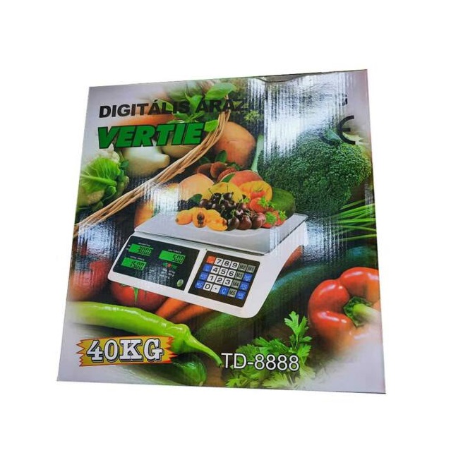 digitális árazó mérleg – 40 kg digitális árazó mérleg – 40 kg