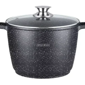 márvány bevonatos fazék tetővel 24 cm royalty line rl ad 24ml